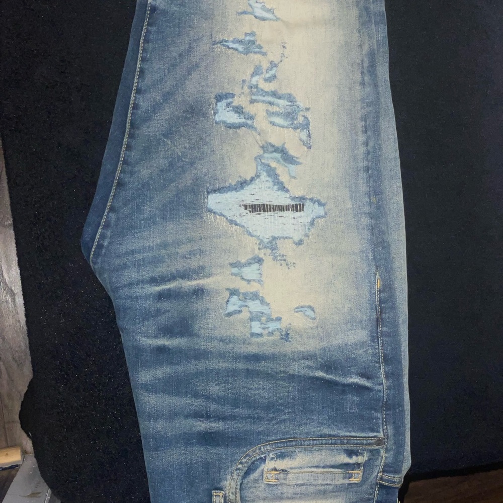 36/34 blue n white Jordan Craig pants